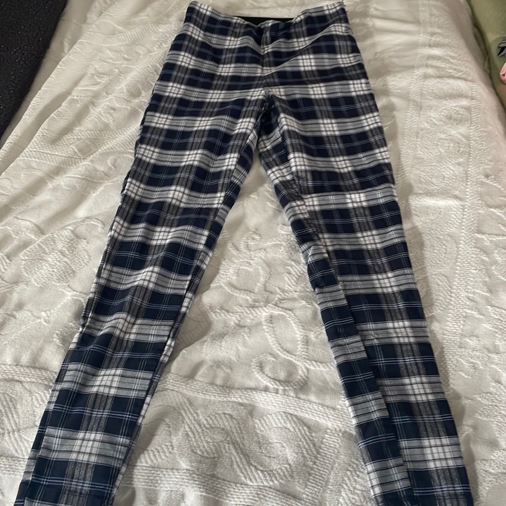 Forever 21 plaid leggings